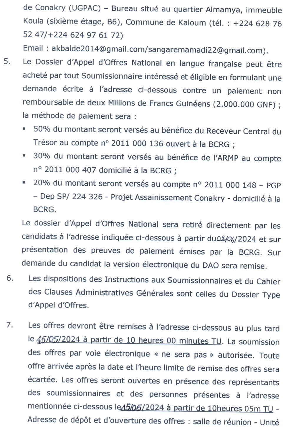 Maintenance Des Canaux De Drainage Dans Les Communes De Matoto et Ratoma | Page 3