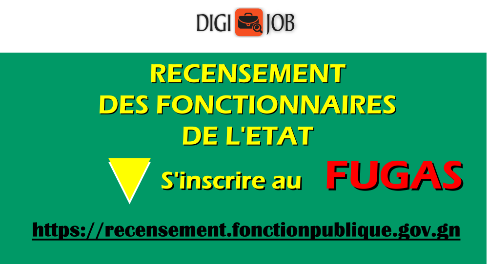 Recensement des fonctionnaires en République de Guinée (FUGAS)